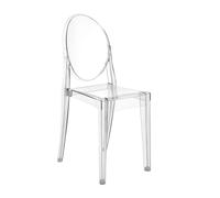 Kartell Chaise Victoria Ghost, Designer Philippe Starck, 90x38x47 cm