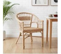 vidaXL Chaise empilable en rotin Naturel 60×60×81 cm – Chic et durable pour salle à manger