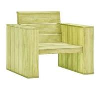 Vidaxl Chaise De Jardin 89x76x76 Cm Bois De Pin Imprégné