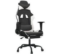 Chaise vidaxl H. 131 cm non empilable non pliable interieur en plastique noir noir G