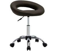 Vidaxl Chaise Pivotante De Salle À Manger Marron Similicuir Marron