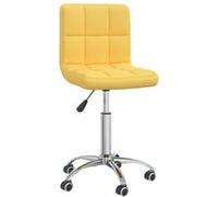 Chaise H. 74.5 cm empilable non pliable en plastique interieur jaune