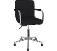 Chaise H. 74.5 cm en plastique noir interieur