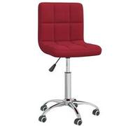 Chaise Vidaxl en plastique non pliable H. 74.5 cm interieur rouge Rouge