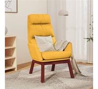 Chaise interieur non empilable non pliable H. 98 cm en bois massif jaune