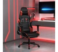 Chaise vidaxl interieur non pliable en plastique H. 127 cm Noir G