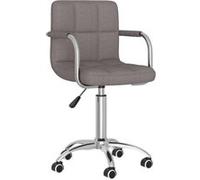 Chaise interieur non pliable H. 74.5 cm en plastique marron