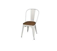 - Chaise vintage Liv H84 cm - Blanc