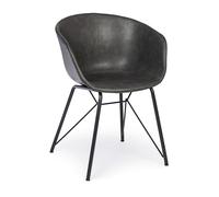 Chaise Vintage Warhol Pu Anthracite