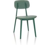 Chaise visiteur / chaise de jardin ARTIFO HOL Plastique vert