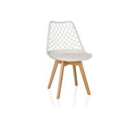 SCANDI HOL - Chaise à coque Blanc