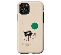 Chaise Wassily - Hommage Minimaliste Marcel Breuer Coque pour iPhone 11 Pro