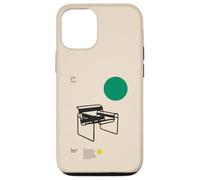 Chaise Wassily - Hommage Minimaliste Marcel Breuer Coque pour iPhone 12/12 Pro