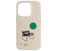 Chaise Wassily - Hommage Minimaliste Marcel Breuer Coque pour iPhone 14 Pro