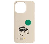 Chaise Wassily - Hommage Minimaliste Marcel Breuer Coque pour iPhone 15 Pro Max