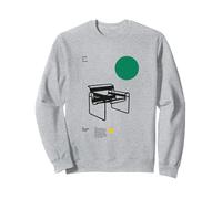 Chaise Wassily - Hommage Minimaliste Marcel Breuer Sweatshirt