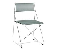 Chaise X-Line chromé chromed steel base