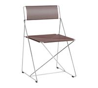Chaise X-Line chromé chromed steel base