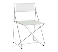 Chaise X-Line chromé chromed steel base