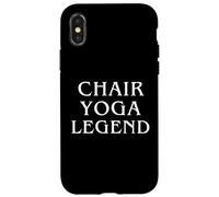 Chaise Yoga Legend I Love Chaise Yoga Ashtanga Vinyasa Yin's Coque pour iPhone X/XS