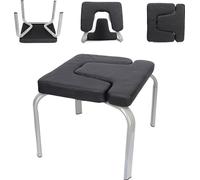 Chaise Yoga Rotary, design ergonomique, supporte 200 kg, noir