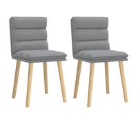 Chaises à manger lot de 4 noir tissu chaise chaise de salon vidaXL