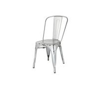 Chaises Bistro en Acier x 4 Bolero G