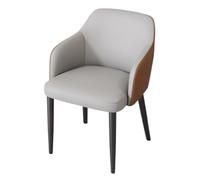 Chaises d'appoint rembourrées modernes - Sièges élégants pour salon et salle à manger, tissu confortable avec pieds en métal - Idéal pour la décoration d'intérieur et la détente