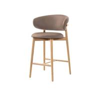 Chaises de bar hautes en tissu doux pour la maison, le salon, les bars, les tavernes, les restaurants