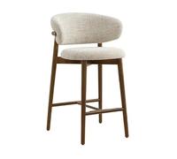 Chaises de bar hautes pour la maison et le restaurant - Sièges en tissu confortable pour salons, tavernes et bars - Design souple pour plus de style et de durabilité