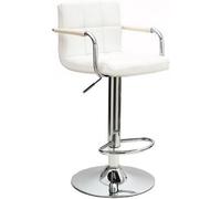 Chaises de bar pivotantes à 360° avec accoudoirs et tabourets Chaise pivotante pour maison, café, entreprise, bureau d'entrée, tapis en polyuréthane, hauteur assise 63-83 cm (couleur : vert