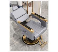 Chaises de barbier, chaise hydraulique inclinable très résistante pour salon de spa, shampooing, siège extra large, équipement de salon de beauté, gris, A