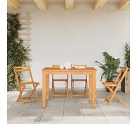 Chaises de bistrot pliantes lot de 4 bois d acacia solide