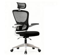 Chaises de Bureau ergonomiques avec Soutien Lombaire réglable, Appui-tête réglable et accoudoirs, idéales pour Le Bureau et Les études.