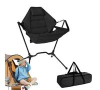 Chaises de camping à bascule pour hamacs - balancier extérieur en haut réglable, chaise longue pliante légère, inclinable ergonomique | Porteur hamac chaise Rocker, siège pliant pour les