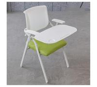 Chaises de conférence Pliantes ergonomiques avec Tablette Rabattable, Structure métallique et Soutien Lombaire, idéales pour Les Bureaux et Les salles d'attente. Mobilier de Bureau élégant.