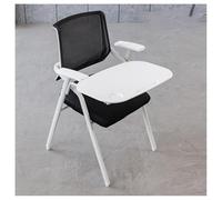 Chaises de conférence Pliantes ergonomiques avec Tablette Rabattable, Structure métallique et Soutien Lombaire, idéales pour Les Bureaux et Les salles d'attente. Mobilier de Bureau élégant.