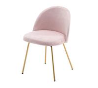 Chaises De Cuisine Chaises De Salle À Manger Avec Dossier En Fer Forgé,Chaise De Salle À Manger Rembourrée Avec Jambes En Métal,Chaise De Maquillage Pour Chambre À Coucher,Chaise De Négocier,Pour