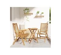 Chaises De Jardin Vidaxl 2 Pièces En Teck