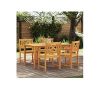 Chaises de jardin vidaXL 4 pcs 56x55.5x90 cm Bois Massif d'Acacia 3324846