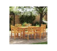 Chaises De Jardin Vidaxl 6 Pcs 56x55.5x90 Cm Bois Massif D'acacia, Chaises De Jardin Vidaxl 2 Pcs 56x56x90 Cm Bois Massif D'acacia