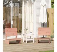 Chaises de jardin lot de 2 60x64x70,5 cm bois massif de douglas vidaXL