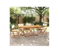 Vidaxl Chaises De Jardin Pliables Lot De 4 Blanc Crème Tissu