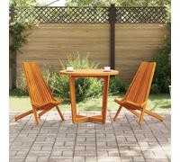 Chaises de jardin pliantes 2 pcs Marron 56 x 69 x 84 m vidaXL