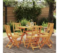 Chaises De Jardin Pliantes Vidaxl 6 Pcs 36x46x86 Cm Bois Massif D'acacia, Chaises De Jardin Pliantes Vidaxl 2 Pcs 36x46x85 Cm Bois Massif D'acacia