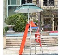 Chaises de maître-Nageur Robustes pour piscines publiques, Tabouret échelle en Acier Inoxydable pour Parcs Aquatiques, chaises Longues d'extérieur Hautes pour Plage, lac, Jardin, Cour - 180