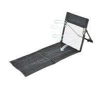 Chaises de Plage - Chaises de Piscine Portables Résistantes au Sable, Tapis de Voyage Compact, Base de Pompes Réglable, Mallette Accessoires Résistant à L'Eau | Camping, Pique-nique, Randonnée