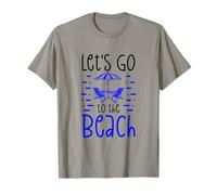 Chaises de Plage d'été Let's Go to The Beach T-Shirt