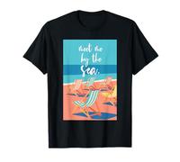 Chaises de Plage rétro Meet Me by The Sea T-Shirt