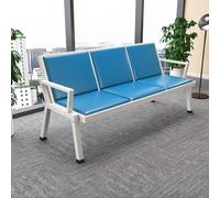 Chaises de réception avec accoudoirs et dossiers, sièges de hall en polyuréthane durable pour aéroport, banque, hôpital, école et salon de coiffure